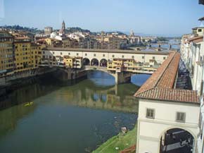 Florenz: Blick auf den Arno