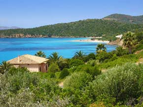 Malerische Bucht auf Sardinien